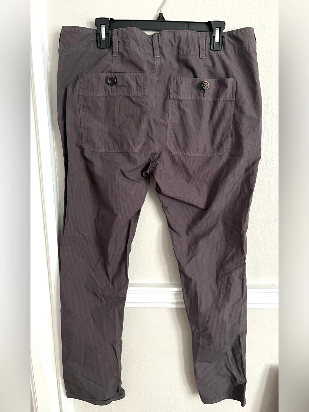 Alex Mill Field Pant in Herringbone Size 34 - Charcoal